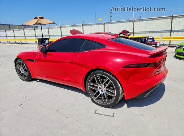 SAJDK1FV3JCK48488 2018 JAGUAR F-TYPE Red უკანა მარცხენა
