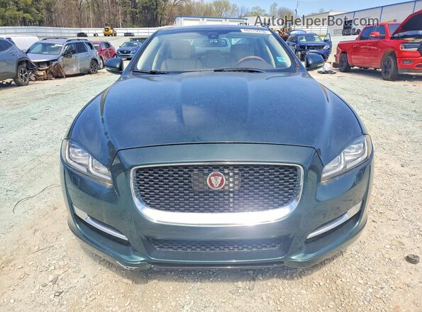 SAJWJ1CD3H8W07357 2017 JAGUAR XJ Green Front view