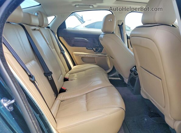 SAJWJ1CD3H8W07357 2017 JAGUAR XJ Green Rear seats view