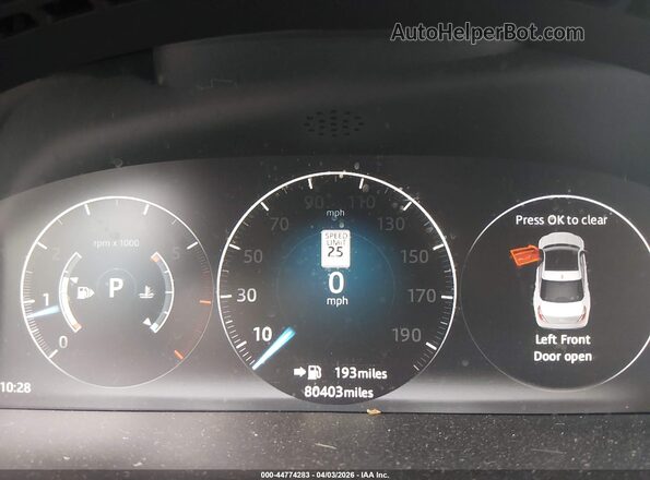 SAJWJ1CDXG8V93956 2016 JAGUAR XJ Черный Вид задних сидений