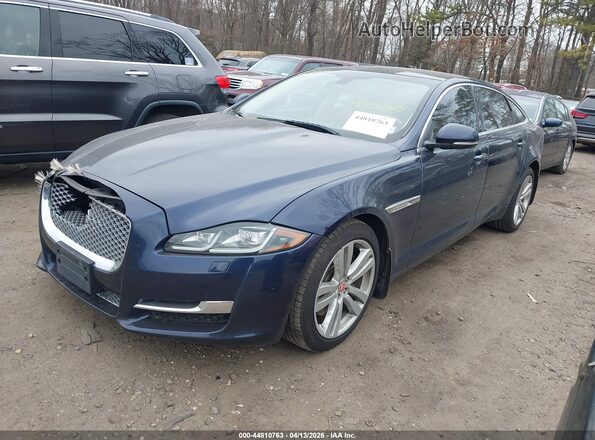 SAJWJ2GD0G8V93416 2016 JAGUAR XJ Blue Przód lewy