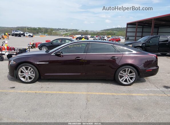 SAJWJ2GD0G8V98695 2016 JAGUAR XJ Red სალონის 360-გრადუსიანი ხედი