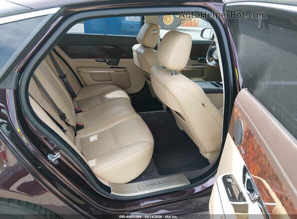 SAJWJ2GD0G8V98695 2016 JAGUAR XJ Red VIN კოდის სტიკერის ხედი