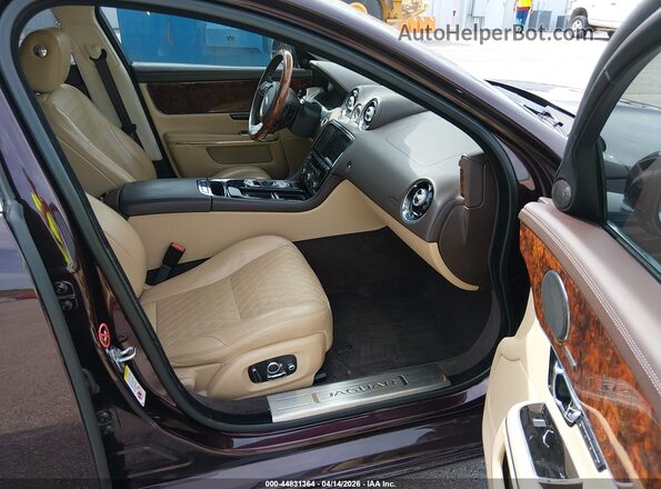 SAJWJ2GD0G8V98695 2016 JAGUAR XJ Red წინა სალონის ხედი