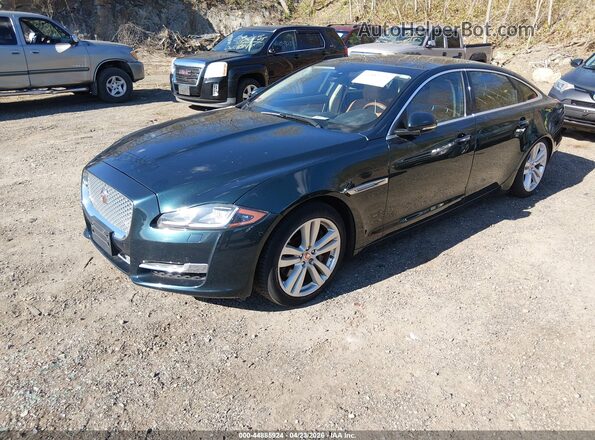SAJWJ2GD2G8W02293 2016 JAGUAR XJ Green Передня ліва чверть