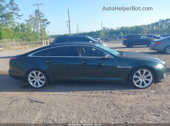 SAJWJ2GD5H8W04668 2017 JAGUAR XJ Green უკანა სალონის ხედი