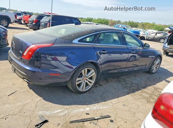 SAJWJ2GD6G8V92884 2016 JAGUAR XJL Blue Задня права чверть