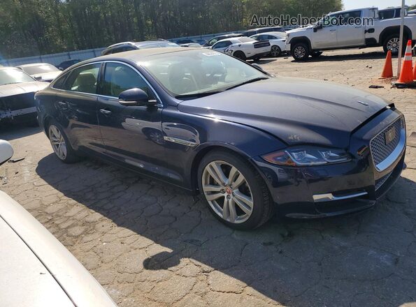 SAJWJ2GD6G8V92884 2016 JAGUAR XJL Blue Передня права чверть