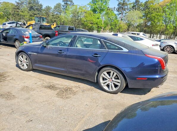 SAJWJ2GD6G8V92884 2016 JAGUAR XJL Blue Задня ліва чверть