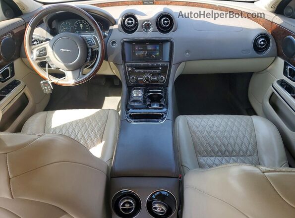 SAJWJ2GD6G8V92884 2016 JAGUAR XJL Blue Вид панелі приладів