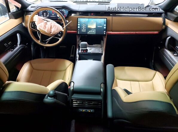 SAL1L9FU2SA489887 2025 LAND ROVER RANGE White Вид панелі приладів