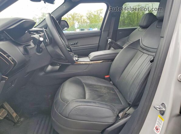 SAL1L9FUXPA112442 2023 LAND ROVER RANGE Gray Вид салону спереду