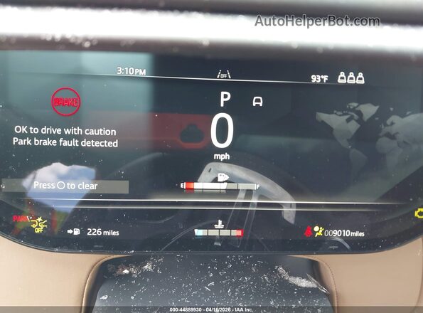 SAL1P9EU1SA474058 2025 LAND ROVER RANGE ROVER SPORT Black 