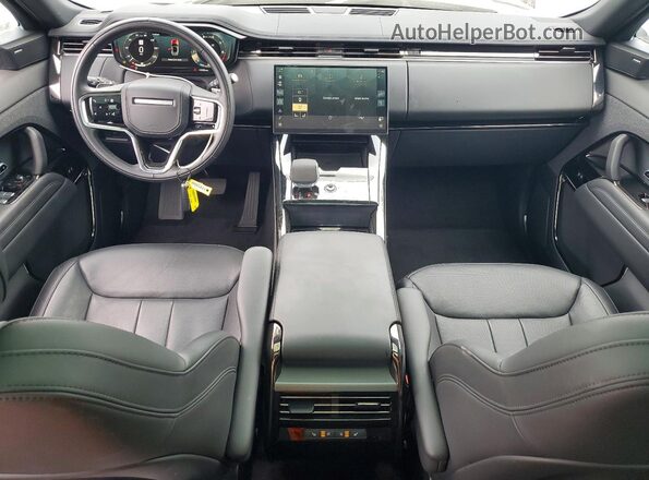 SAL1P9EU3SA456113 2025 LAND ROVER RANGE Black Առջևի վահանակի տեսք