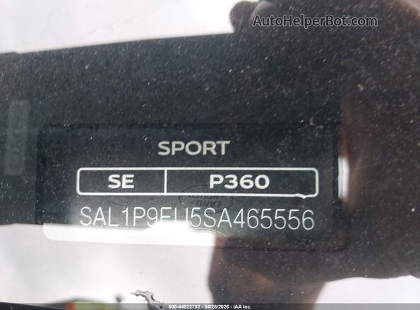 SAL1P9EU5SA465556 2025 LAND ROVER RANGE ROVER SPORT Gray 