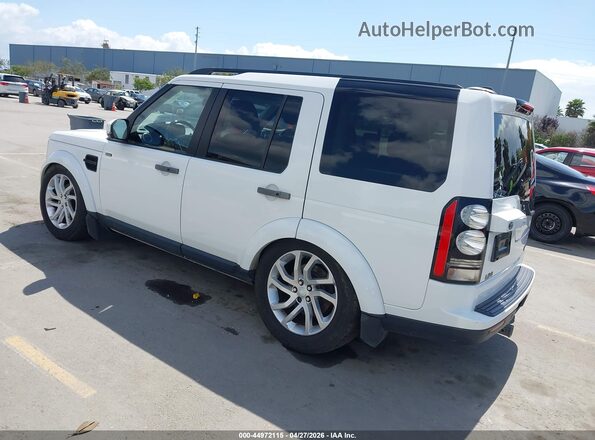 SALAG2V69GA812449 2016 LAND ROVER LR4 Белый Задняя левая четверть