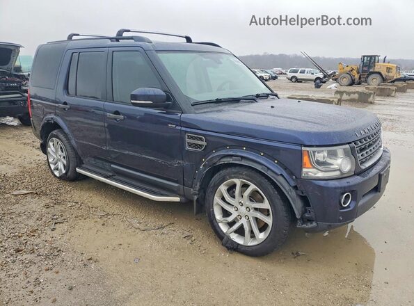 SALAG2V69GA844950 2016 LAND ROVER LR4 Blue Передня права чверть
