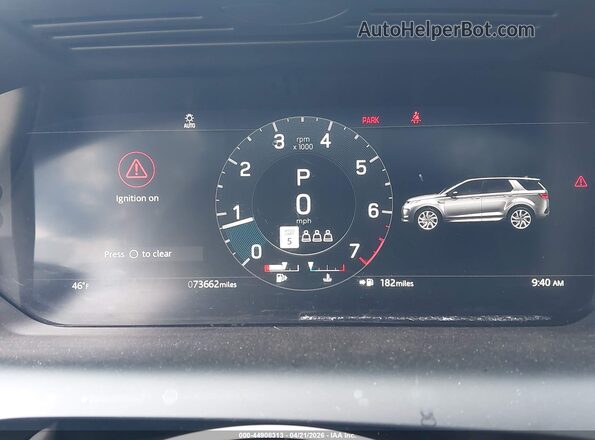 SALCJ2FX2MH883786 2021 LAND ROVER DISCOVERY SPORT Blue Vista de los asientos traseros