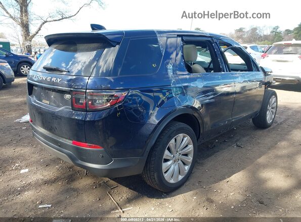 SALCJ2FX2MH883786 2021 LAND ROVER DISCOVERY SPORT Blue Trasero derecho