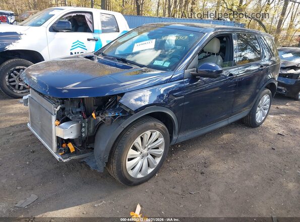SALCJ2FX2MH883786 2021 LAND ROVER DISCOVERY SPORT Blue Vista tres cuartos delantera izquierda
