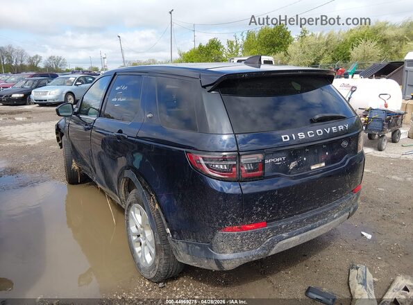SALCJ2FX3LH854084 2020 LAND ROVER DISCOVERY SPORT Navy Rear left