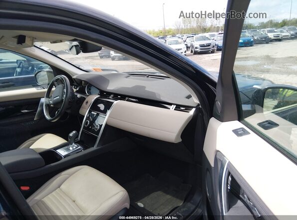 SALCJ2FX3LH854084 2020 LAND ROVER DISCOVERY SPORT Navy Front interior view