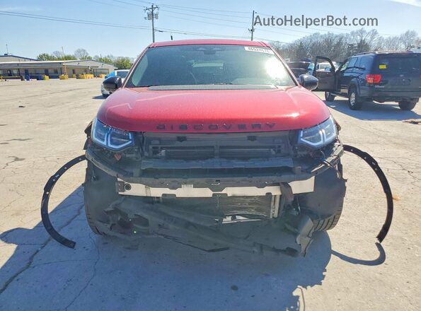 SALCJ2FX5PH322003 2023 LAND ROVER DISCOVERY Red Вид спереду