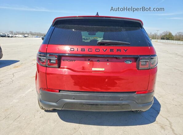 SALCJ2FX5PH322003 2023 LAND ROVER DISCOVERY Red Вид ззаду