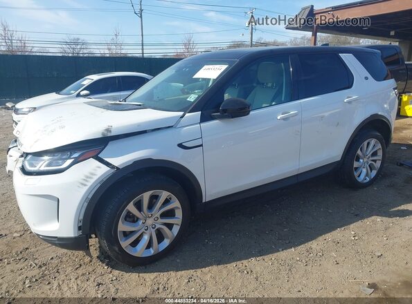 SALCJ2FX7PH921226 2023 LAND ROVER DISCOVERY SPORT White წინა მარცხენა ხედი სამი მეოთხედიდან