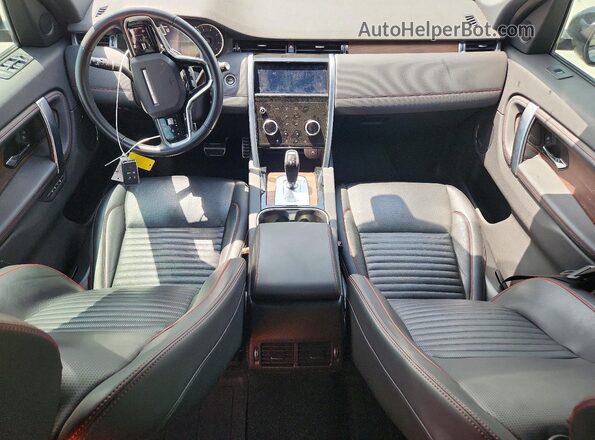 SALCL2FX1PH919871 2023 LAND ROVER DISCOVERY Blue Вид панелі приладів