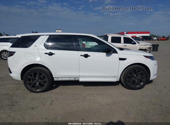 SALCL2FX5MH897109 2021 LAND ROVER DISCOVERY SPORT White Vista interior trasera