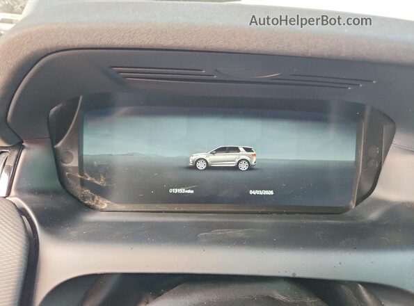 SALCL2FX6RH352544 2024 LAND ROVER DISCOVERY Black Vista del cuadro de instrumentos