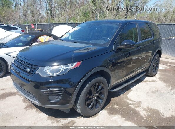 SALCP2BG3HH664443 2017 LAND ROVER DISCOVERY SPORT Black Przód lewy