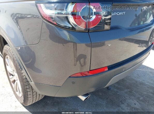 SALCP2BG7GH590071 2016 LAND ROVER DISCOVERY SPORT Gray Вид панелі приладів