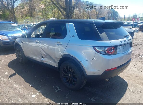 SALCP2FX0KH787389 2019 LAND ROVER DISCOVERY SPORT Серебряный Задняя левая четверть