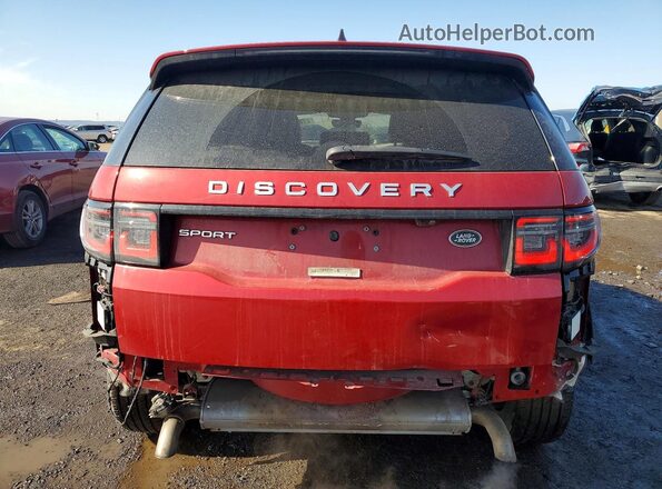 SALCP2FX3MH899154 2021 LAND ROVER DISCOVERY Красный Вид сзади
