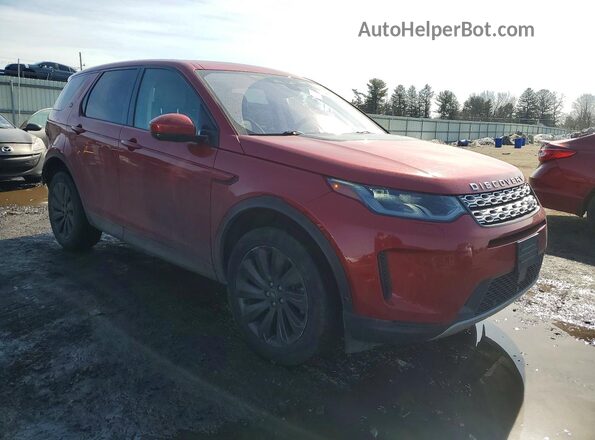 SALCP2FX3MH899154 2021 LAND ROVER DISCOVERY Красный Передняя правая четверть