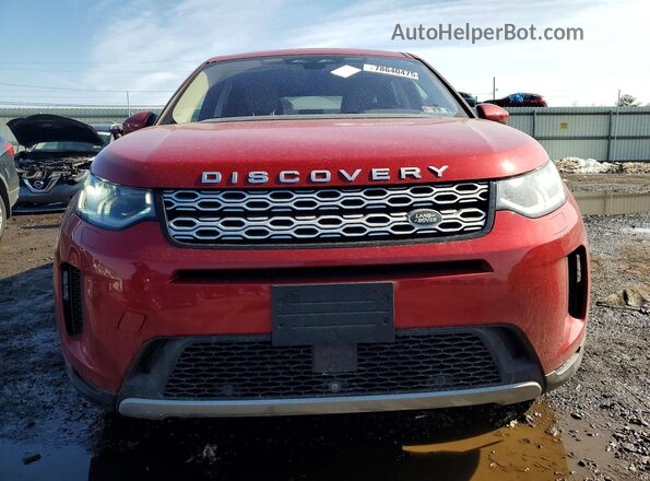 SALCP2FX3MH899154 2021 LAND ROVER DISCOVERY Красный Вид спереди