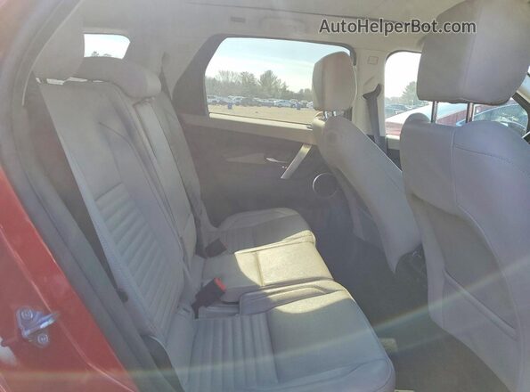 SALCP2FX3MH899154 2021 LAND ROVER DISCOVERY Красный Вид задних сидений