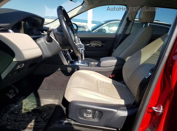 SALCP2FX3MH899154 2021 LAND ROVER DISCOVERY Красный Вид салона спереди
