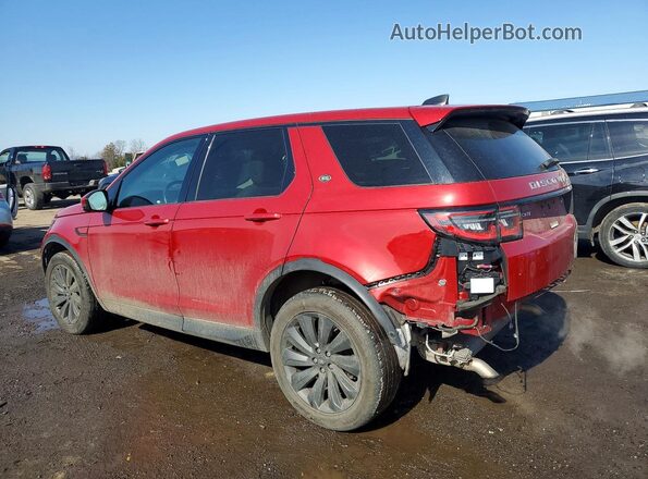 SALCP2FX3MH899154 2021 LAND ROVER DISCOVERY Красный Задняя левая четверть