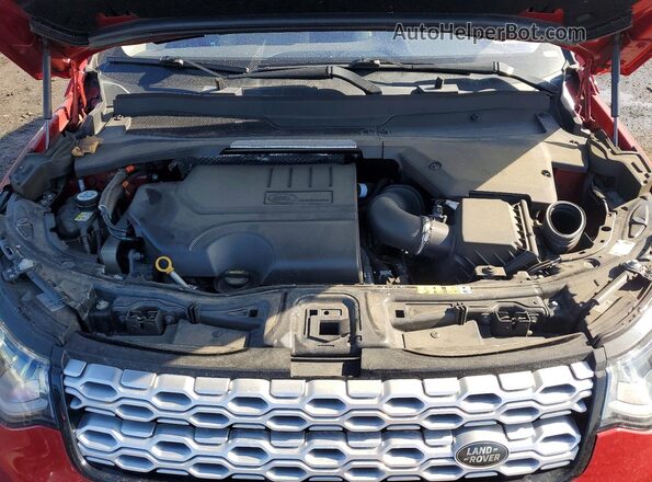 SALCP2FX3MH899154 2021 LAND ROVER DISCOVERY Красный Вид задней части салона