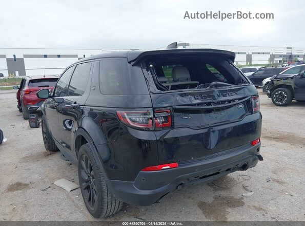 SALCP2FX5LH852173 2020 LAND ROVER DISCOVERY SPORT Black Tył lewy