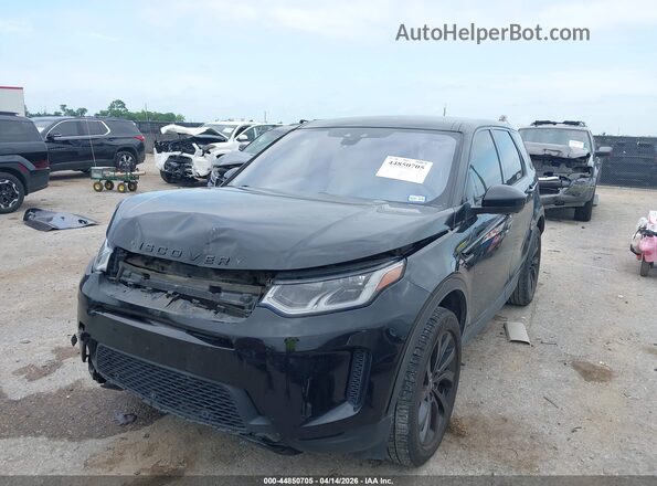 SALCP2FX5LH852173 2020 LAND ROVER DISCOVERY SPORT Black Przód lewy