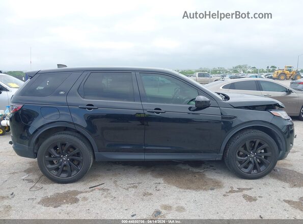 SALCP2FX5LH852173 2020 LAND ROVER DISCOVERY SPORT Black Widok wnętrza z tyłu