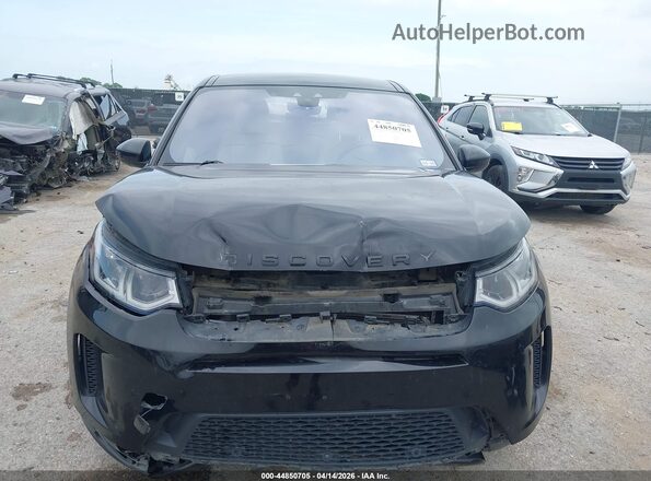 SALCP2FX5LH852173 2020 LAND ROVER DISCOVERY SPORT Black Widok zestawu wskaźników