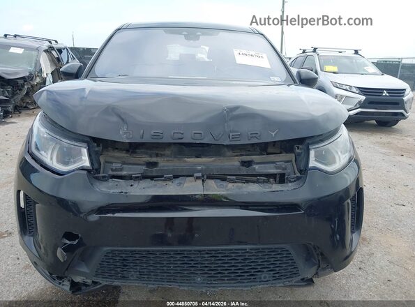 SALCP2FX5LH852173 2020 LAND ROVER DISCOVERY SPORT Black Widok z przodu