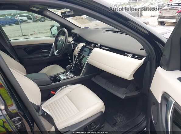 SALCP2FX5LH852173 2020 LAND ROVER DISCOVERY SPORT Black Widok wnętrza z przodu
