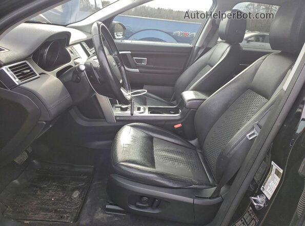 SALCP2FX6KH813171 2019 LAND ROVER DISCOVERY Black წინა სალონის ხედი