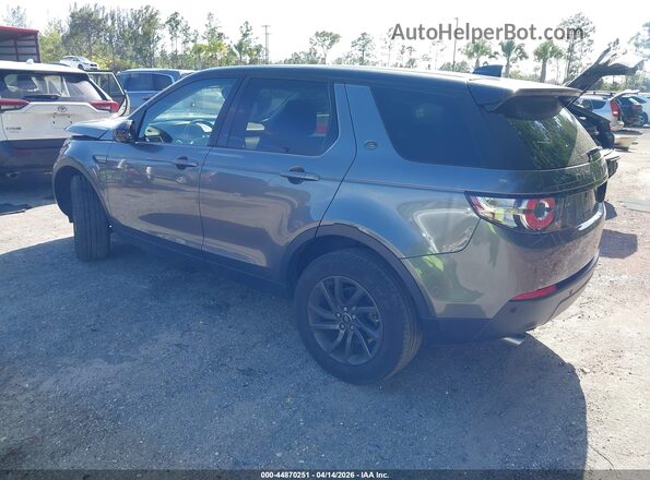 SALCP2FX7KH803183 2019 LAND ROVER DISCOVERY SPORT Серый Задняя левая четверть